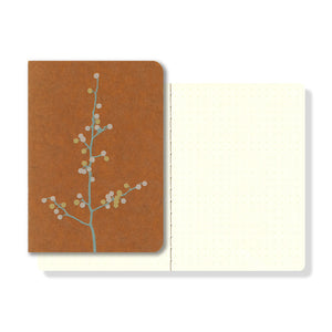 Yamamoto Paper "RO-BIKI NOTE" SHAPE SERIES Branch flowers