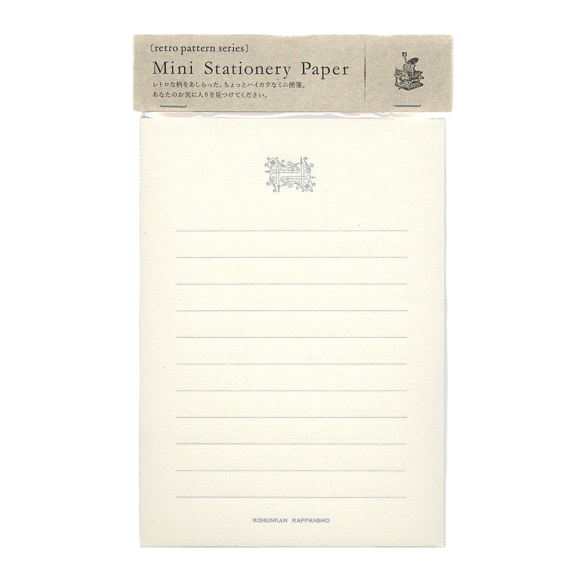 Kohunkan Retro Pattern Mini Writing Paper (2 options)