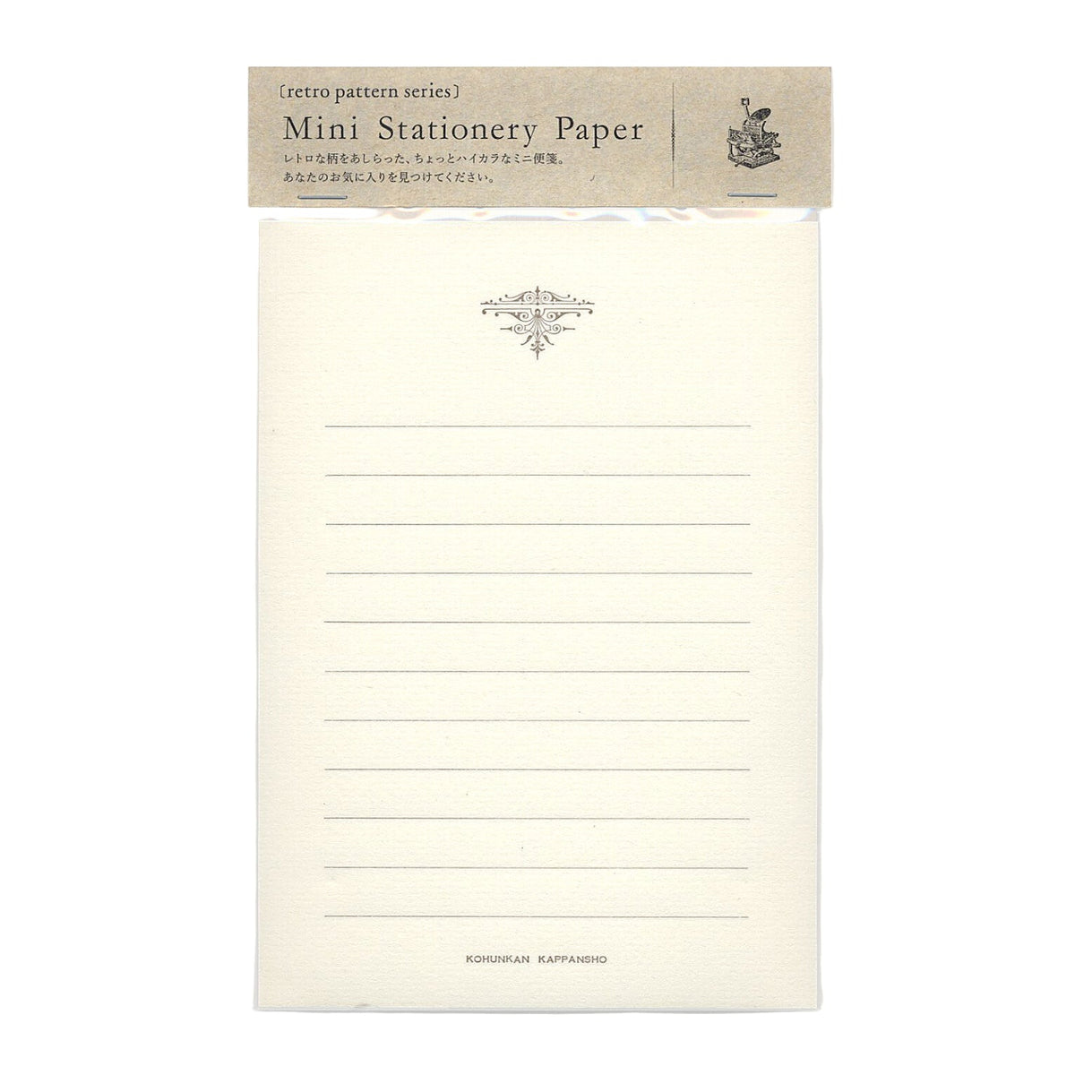 Kohunkan Retro Pattern Mini Writing Paper (2 options)