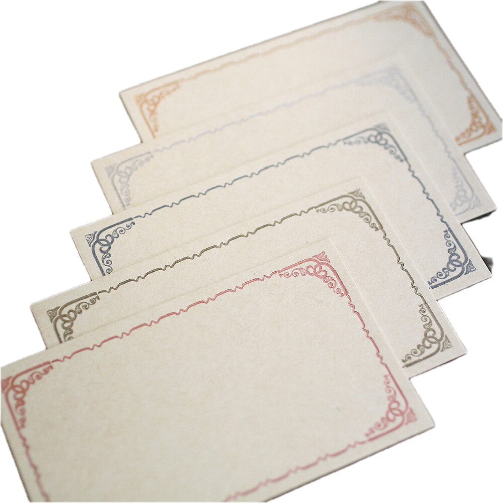 Kohunkan Retro Pattern Mini Card set