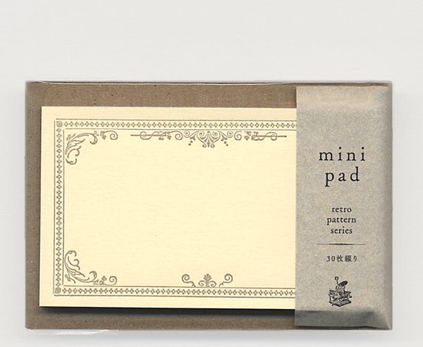 Kohunkan Retro Pattern Mini Pad (3 designs) - NOMADO Store