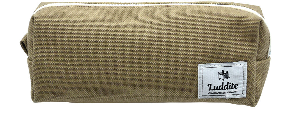 Luddite Pen Case Canvas Standard  (8 colours)