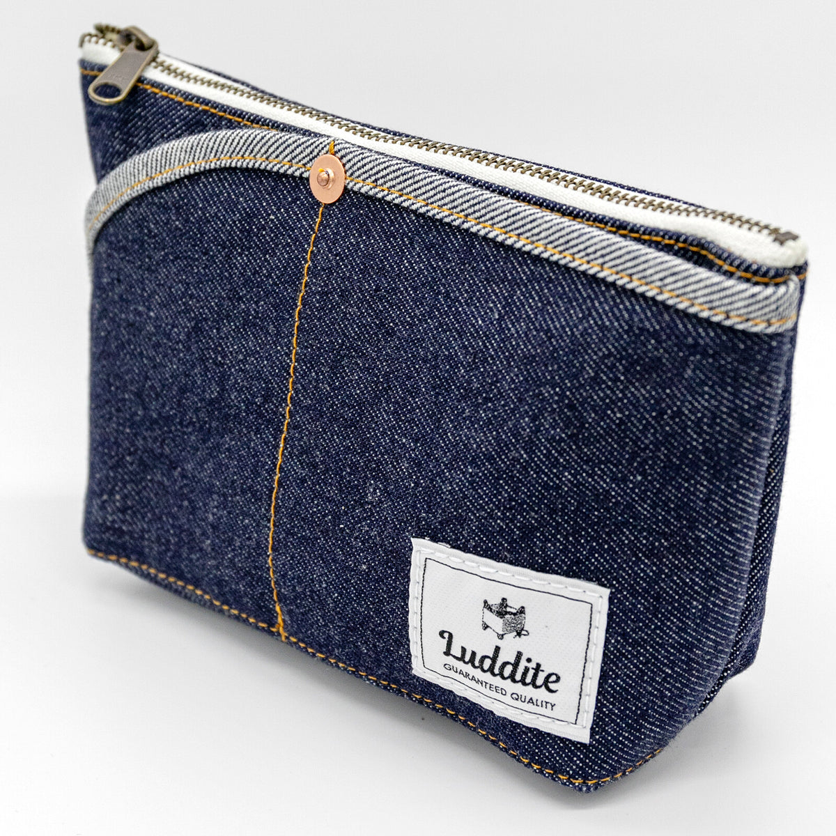 Luddite Okayama Denim Pen Case Pouch (Small/2 designs)