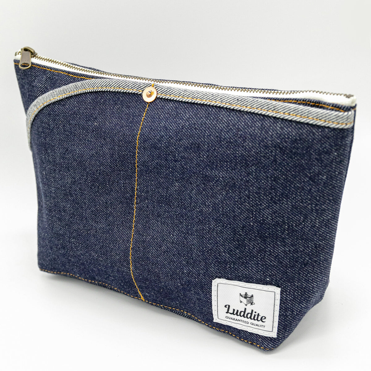 Luddite Okayama Denim Pen Case Pouch