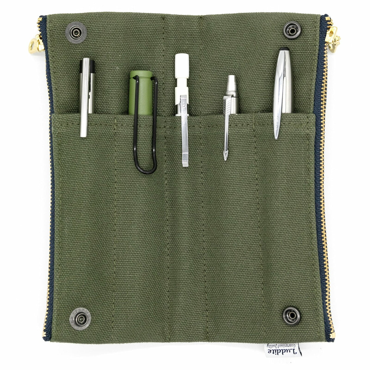 Luddite Pen Case Canvas 8-Go  (6 colours)