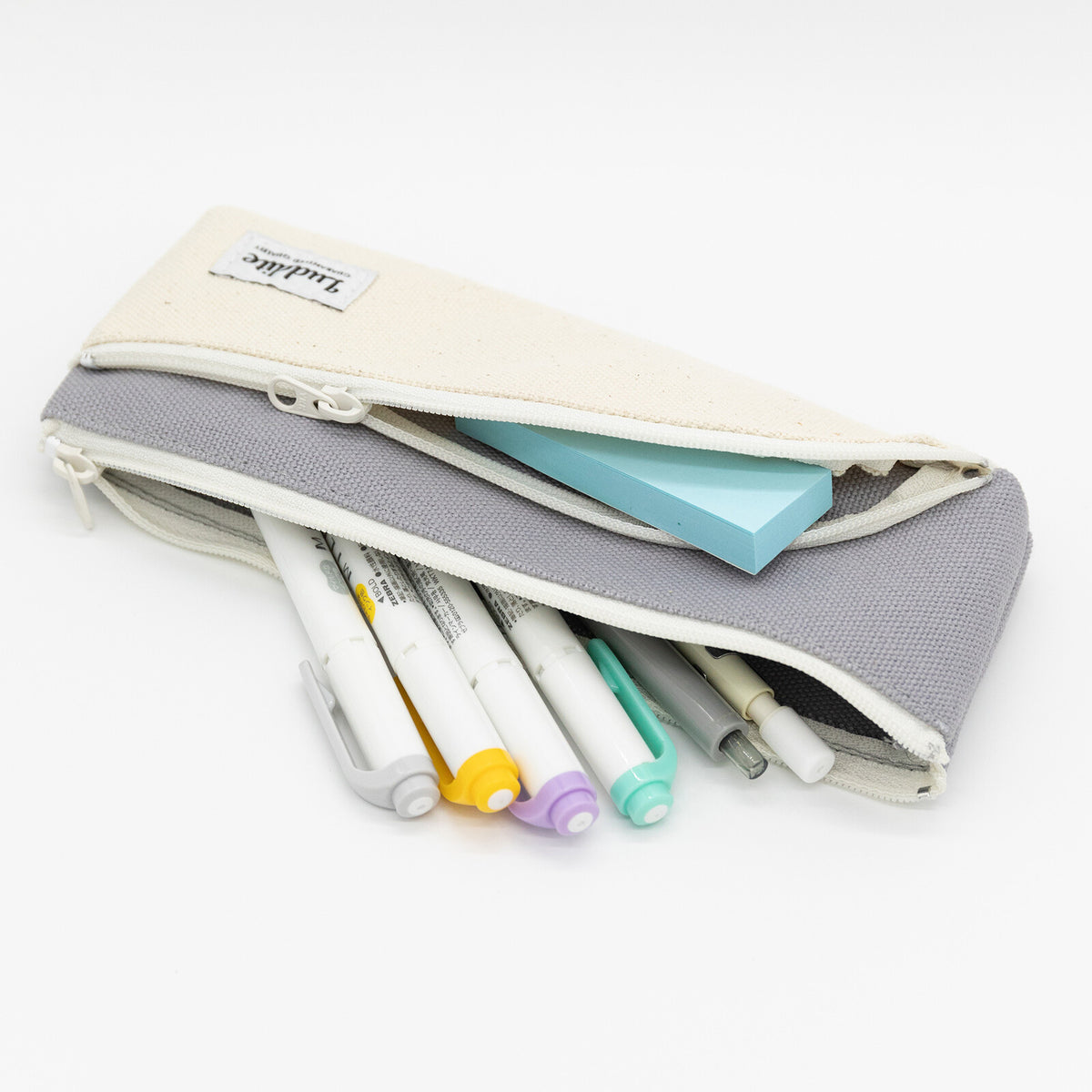 Luddite Canvas Pen Case Slim 8-Go  (5 colours)