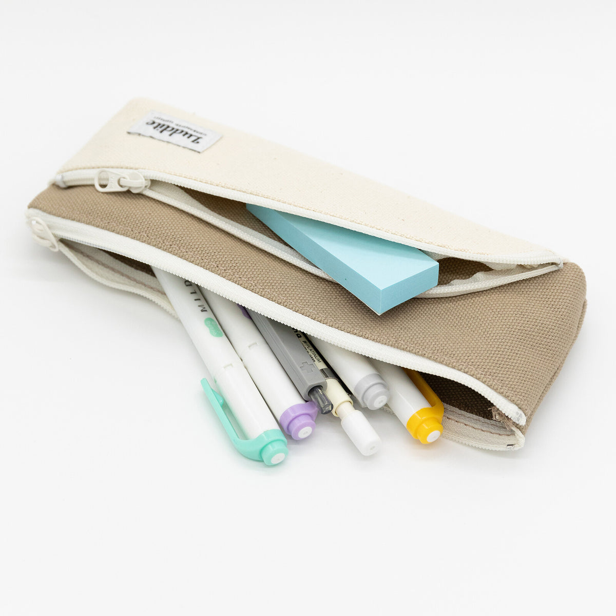 Luddite Canvas Pen Case Slim 8-Go  (5 colours)