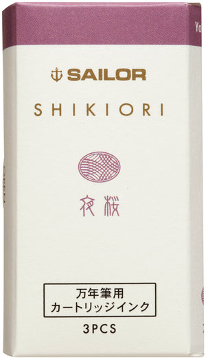 Sailor Shikiori ink Cartridges