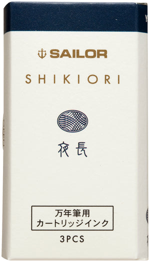 Sailor Shikiori ink Cartridges