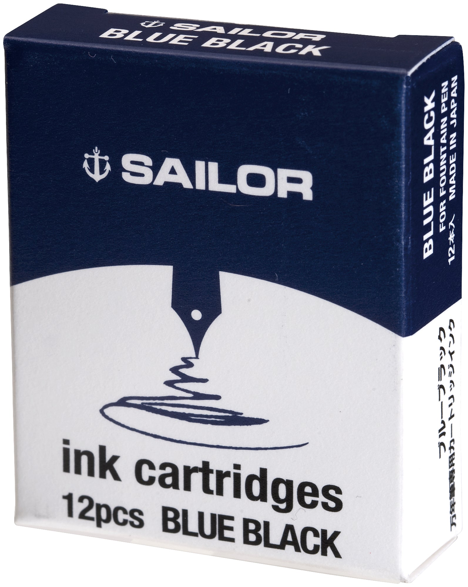 Sailor Ink Cartridge For Fountain Pens (Blue Black)