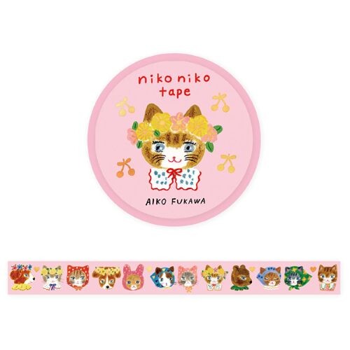Cozyca - Aiko Fukawa - Foil stamped masking tape (3 designs)