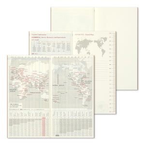2024 Traveler's Notebook (Regular Size) - Month on 2 pages Diary. PREORDER