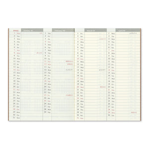 2024 Traveler's Notebook Diary (Passport Size) - Weekly. PREORDER