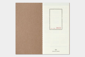 2025 - Traveler's Notebook (TRC) Weekly + Memo Diary (Regular size)