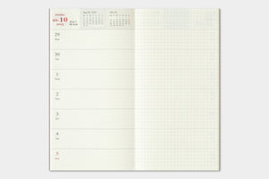 2025 - Traveler's Notebook (TRC) Weekly + Memo Diary (Regular size)