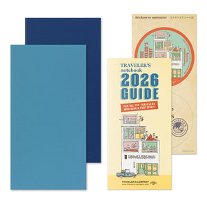 2026 - Traveler's Notebook (TRC) Weekly + Memo Diary (Regular size) PREORDER