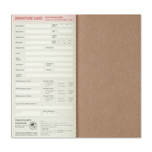 2026 - Traveler's Notebook (TRC) Weekly + Memo Diary (Regular size) PREORDER