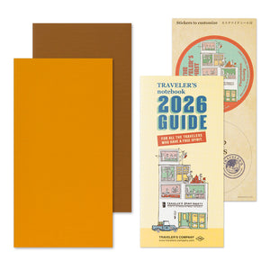 2026 - Traveler's Notebook (TRC) Weekly Vertical Diary (Regular size) PREORDER