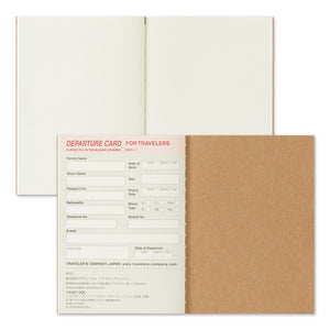 2026 Traveler's Notebook (TRC) - Monthly Diary refill Passport size PREORDER