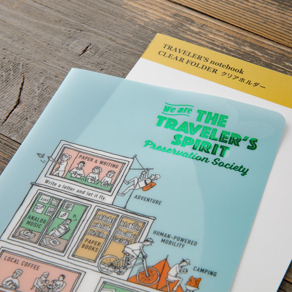 2026 Traveler's Company (TRC) Clear Folder (Regular size)