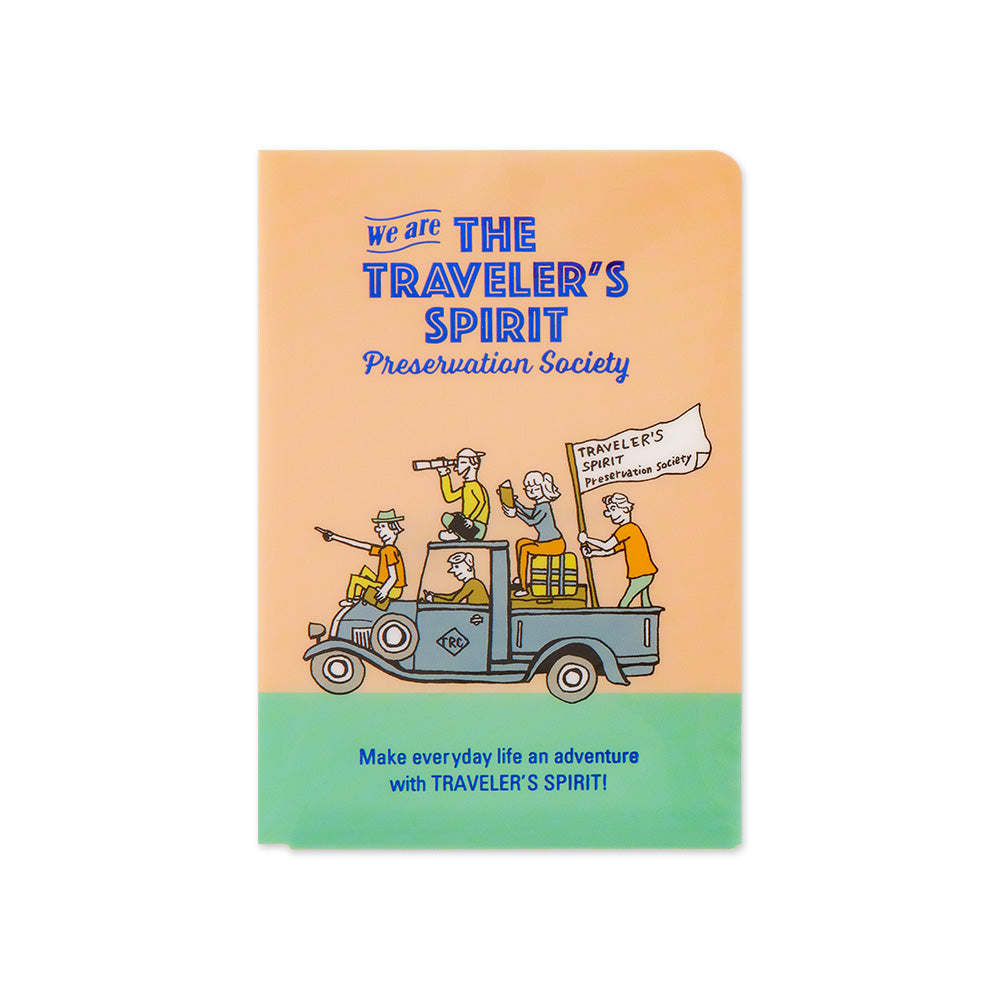 2026 Traveler's Company (TRC) Clear Folder (Passport size) PREORDER