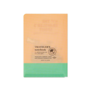 2026 Traveler's Company (TRC) Clear Folder (Passport size) PREORDER