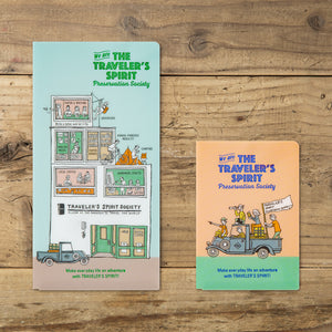 2026 Traveler's Company (TRC) Clear Folder (Passport size) PREORDER