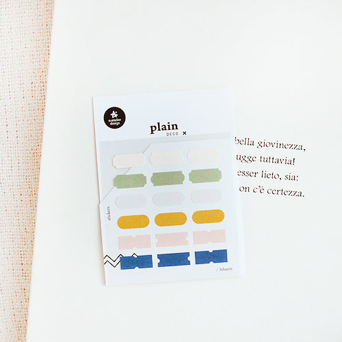 Suatelier Deco stickers Plain.58