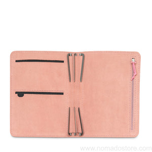 Roterfaden Taschenbegleiter SO_23 (light grey/antique rose) B6 size