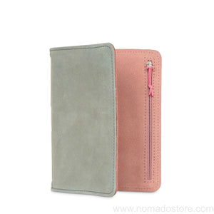 Roterfaden Taschenbegleiter SO_23 (light grey/antique rose) B6 size