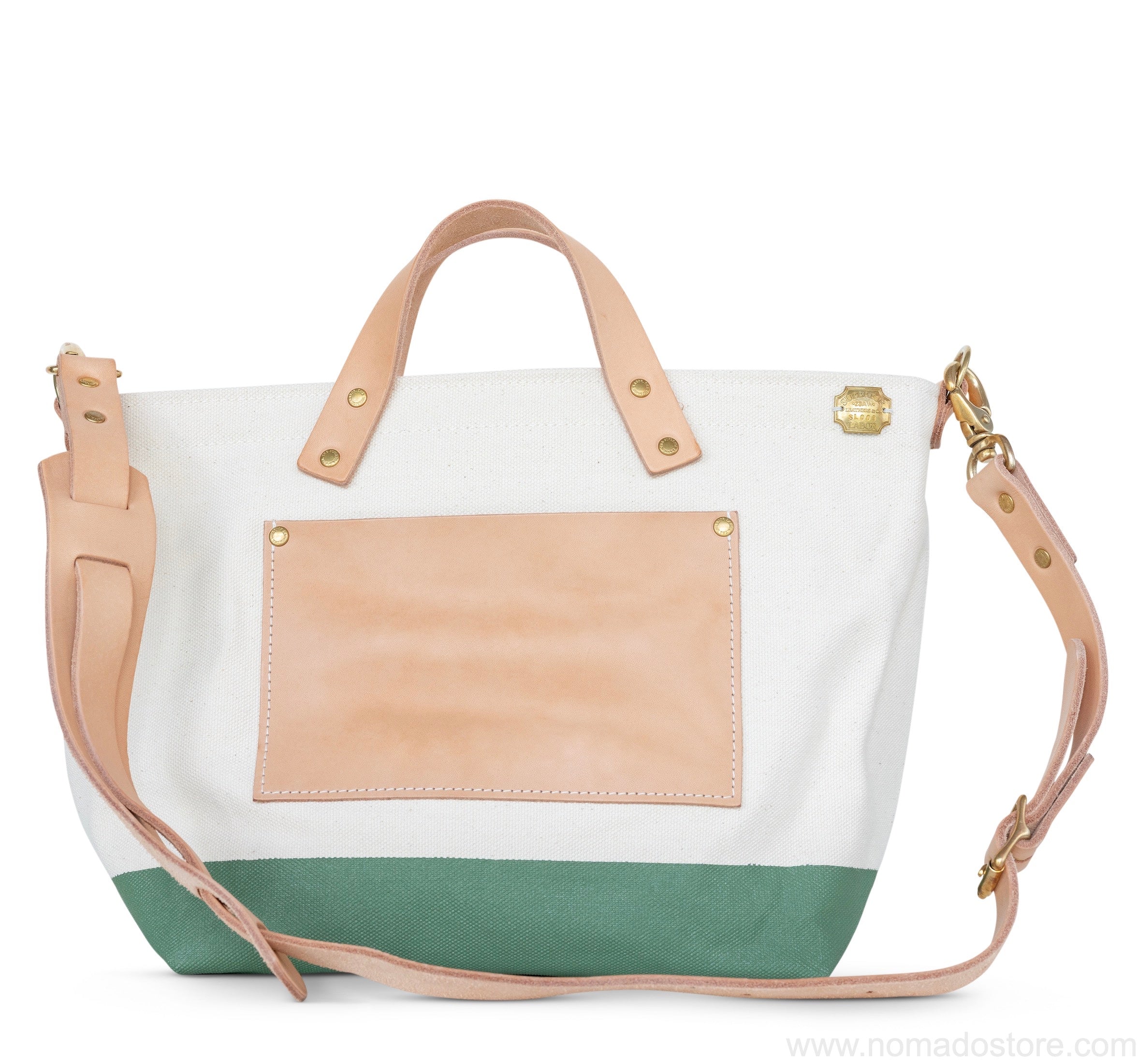 Women Moss Logo Shoulder Bag