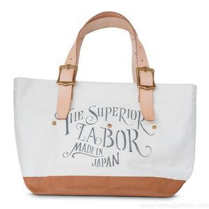 Superior Labor engineer tote bag S natural body light brown paint