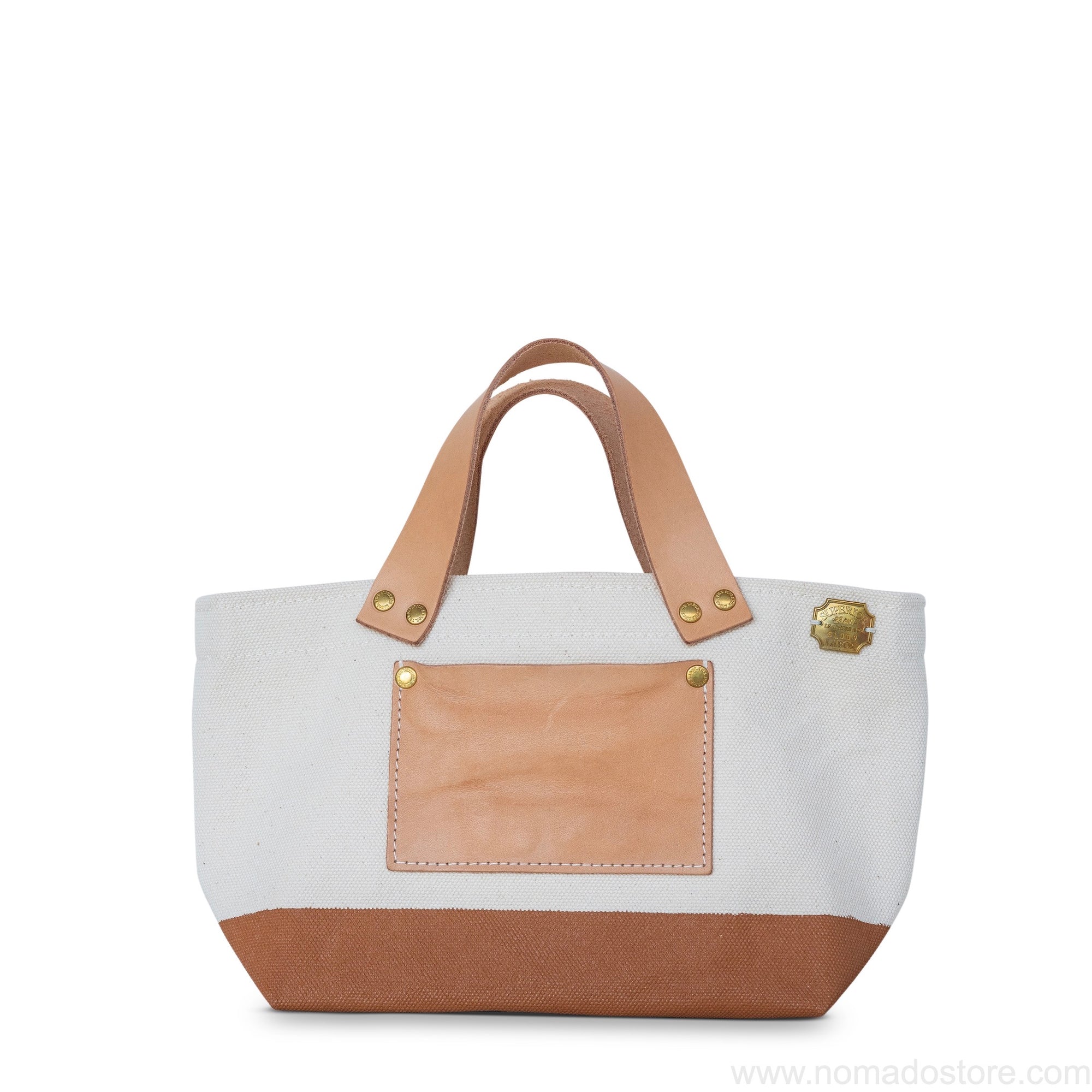 The Superior Labor Engineer Bag Petite Natural/Tan Paint