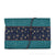 Kyoku Haku Japanese Woven Fabric Pen Roll (10 pens, green)