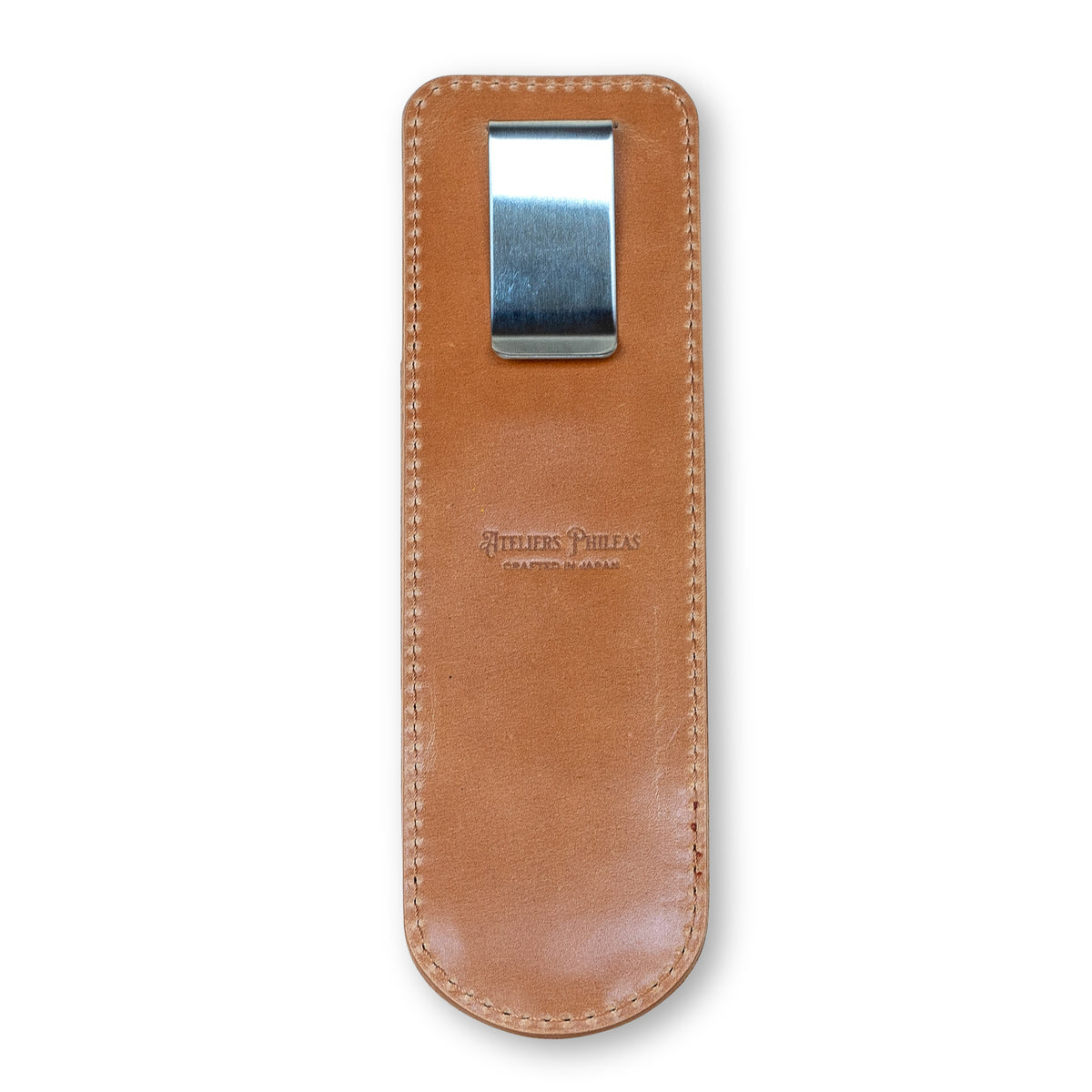 Ateliers Phileas Cordovan Kumano Pen Holster (natural/single)