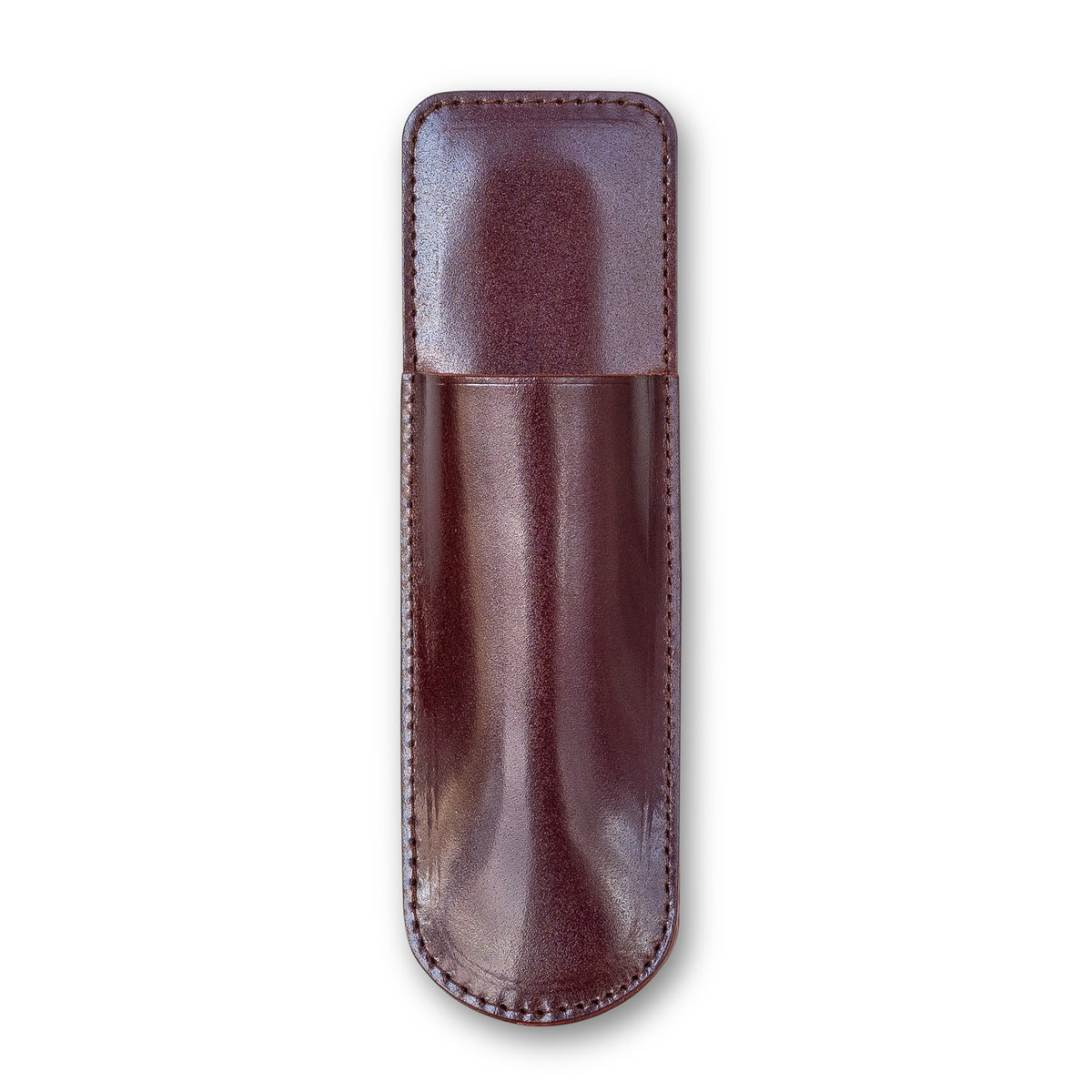 Ateliers Phileas Cordovan Kumano Pen Holster (burgundy/single)