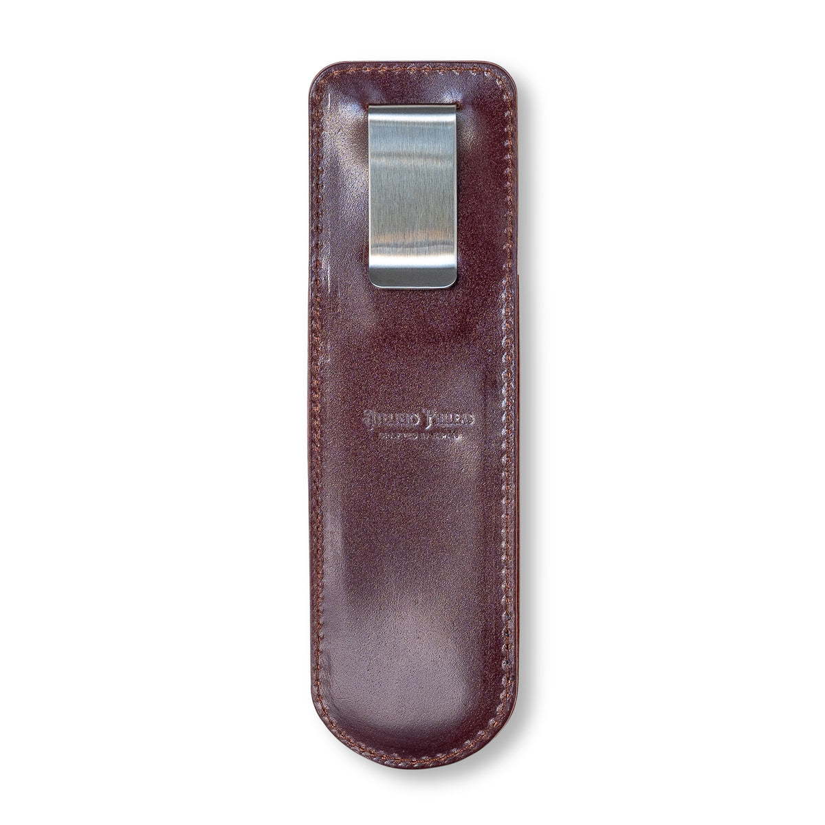 Ateliers Phileas Cordovan Kumano Pen Holster (burgundy/single)
