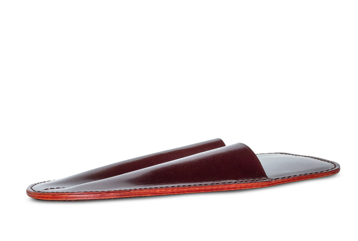 Ateliers Phileas Kumano Cordovan Pen Holster (burgundy/double)