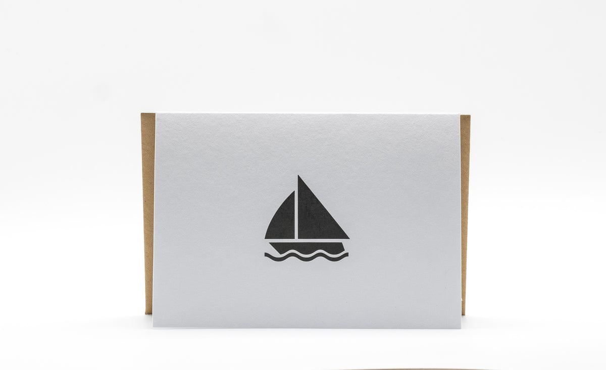 Box of Infographic Letterpress Cards