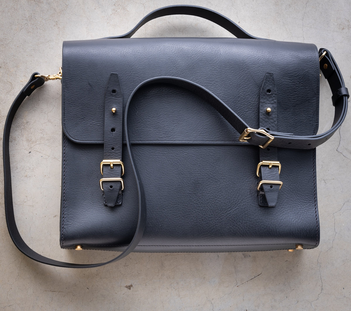 Ateliers Phileas Passepartout PTT Satchel (black)