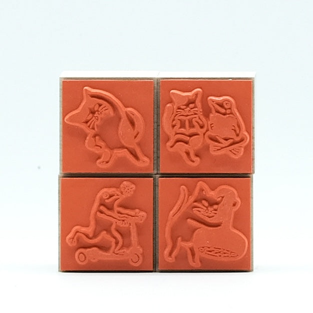 KAPPADO Rubber Stamps (4 designs)
