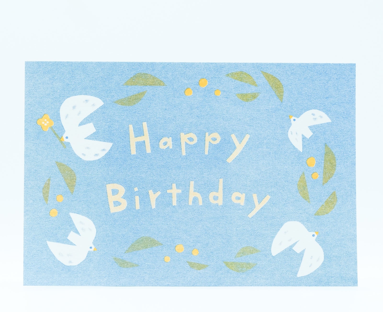 Itsuko Naka Birthday Card : White Bird