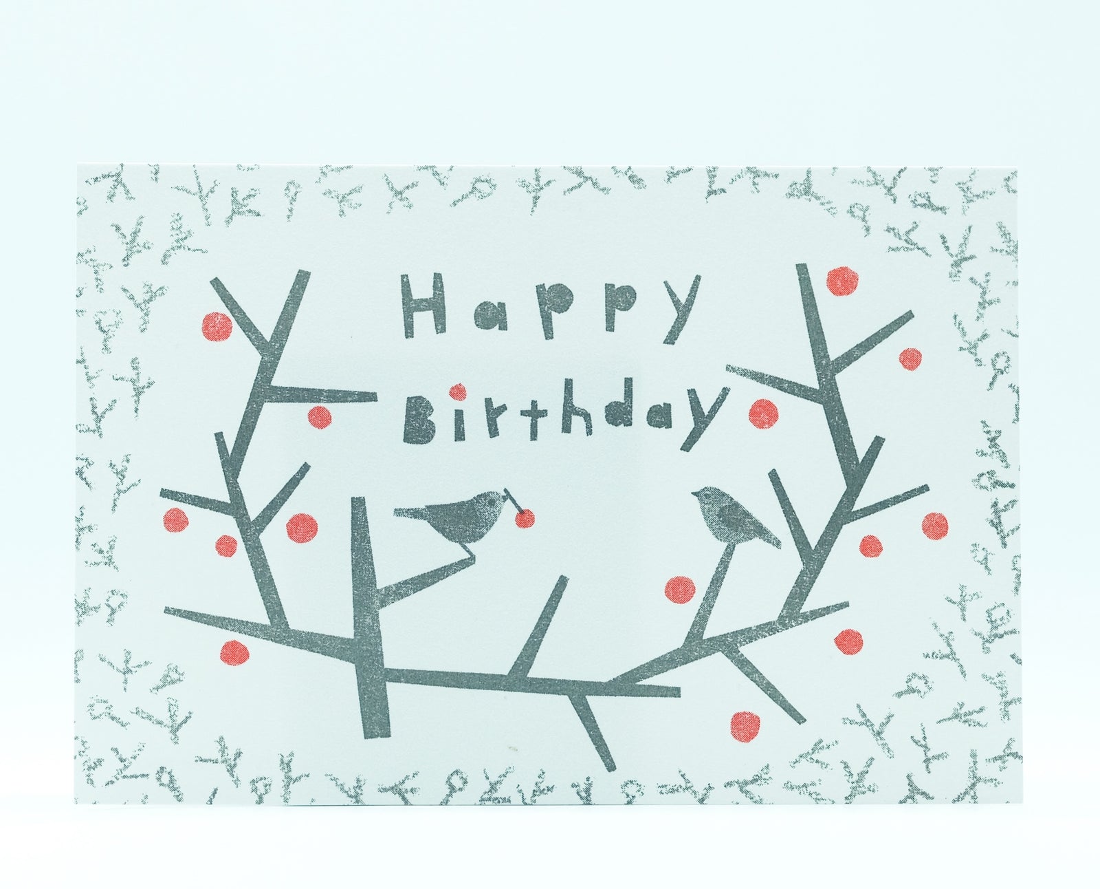 Itsuko Naka Birthday Card : Red Fruit