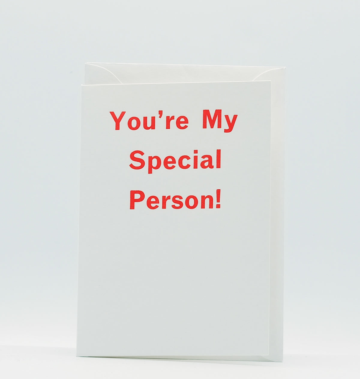 Nomado Kappan "Special Person" Letterpress Card (3 colours)