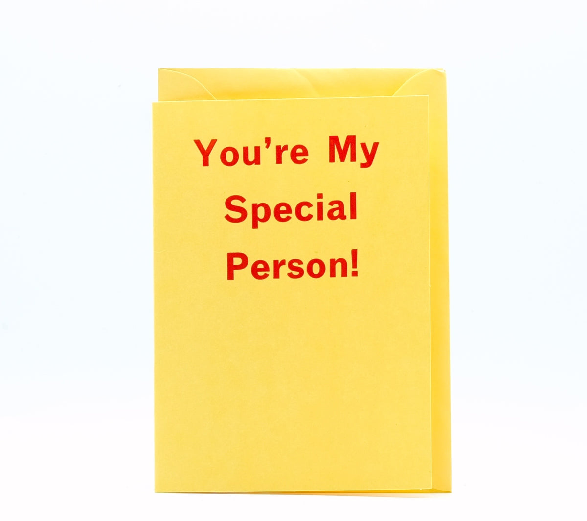 Nomado Kappan "Special Person" Letterpress Card (3 colours)