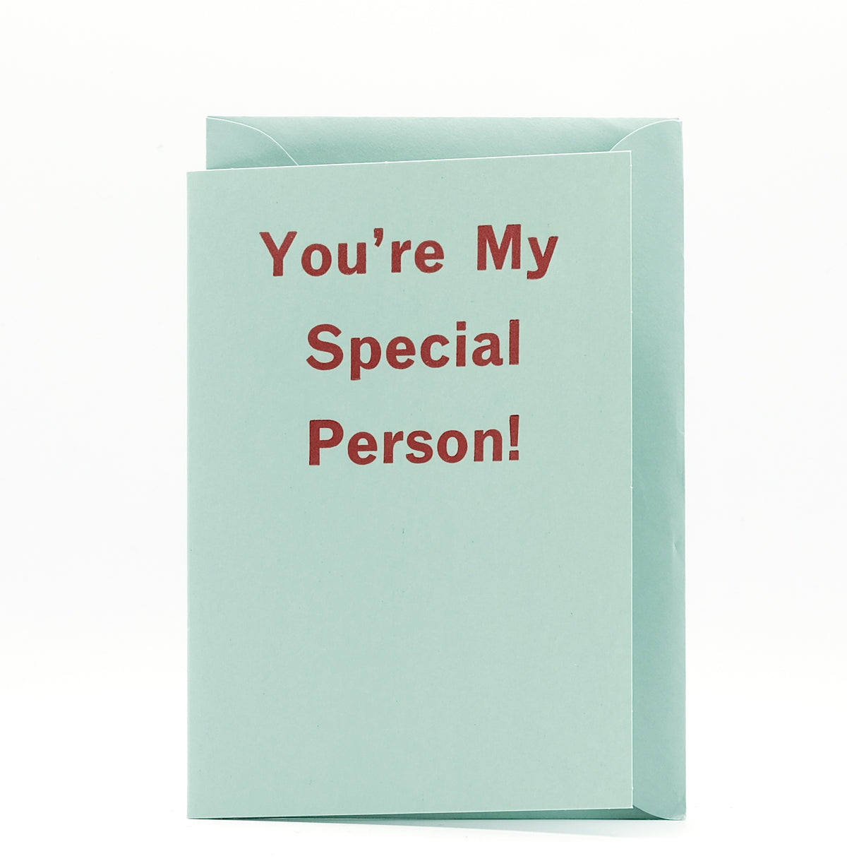 Nomado Kappan "Special Person" Letterpress Card (3 colours)