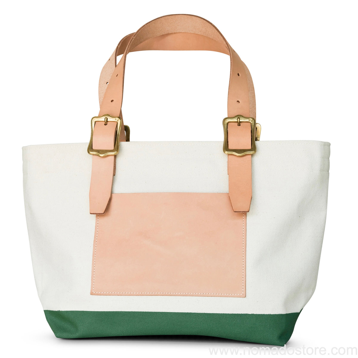 Superior Labor engineer tote bag S natural body moss green paint
