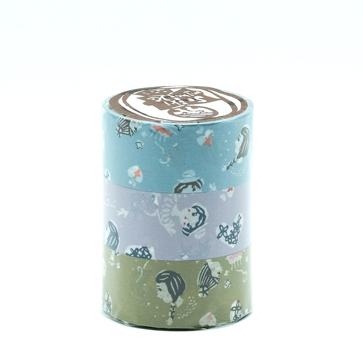 Classiky Girl Masking Tape (3 colour set, 24mm)