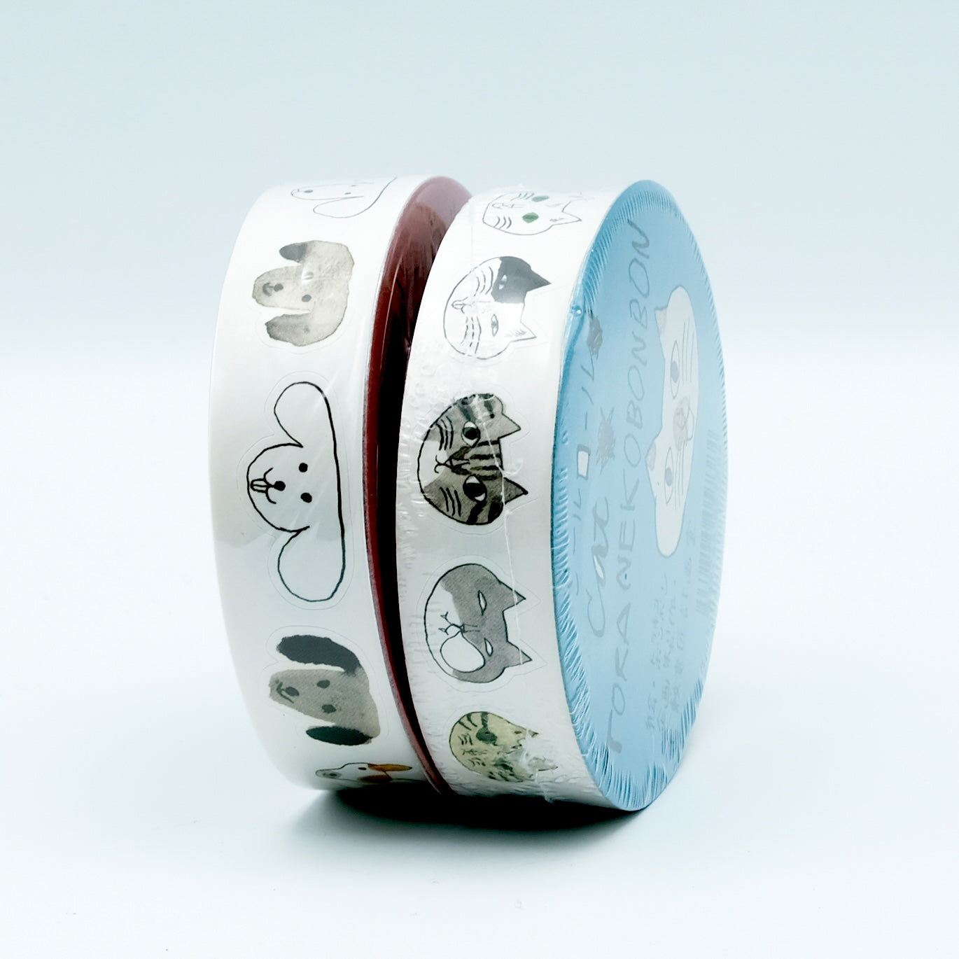 Classiky Toranekobonbon Sticker Roll (Cats or Dogs 18mm)