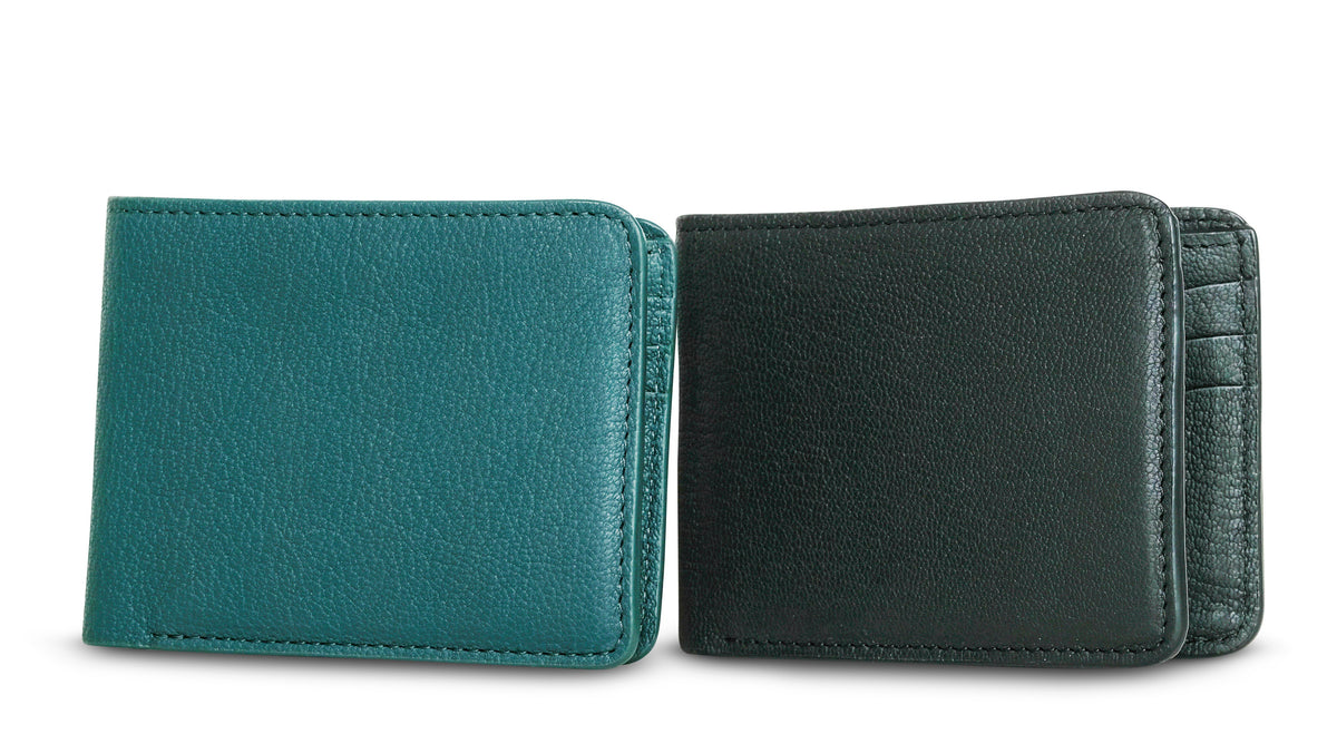 Ateliers Phileas Passepartout Slim Wallet (Black or Japanese Indigo)